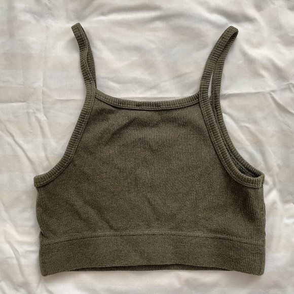 SOLD - Aritzia Talula Ribbed Bra Top - Picture 3 of 6